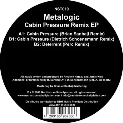 Metalogic - Cabin Pressure Remix EP