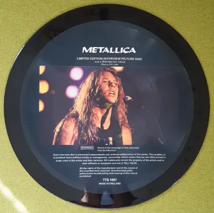 Metallica - Limited Edition Picture Disc