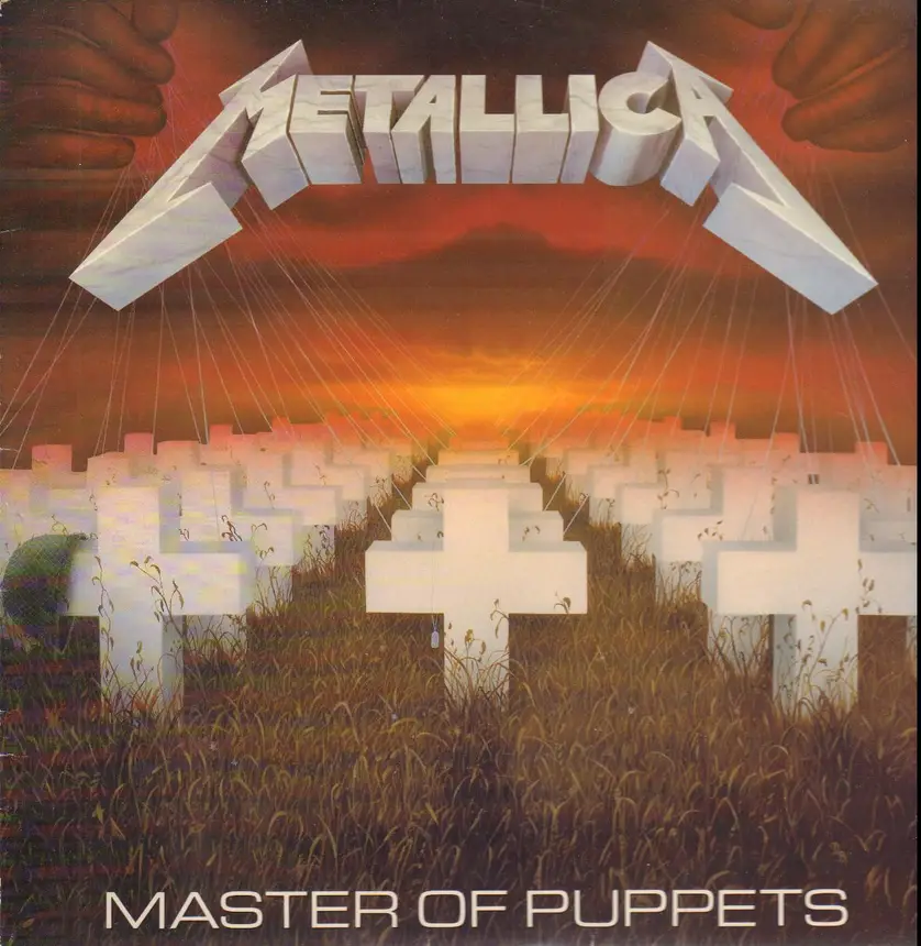 LLICA / master of puppets　 ピクチャースリーヴ Master of Puppets Platinum Award Plaque - Signed | Metallica.com