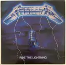 LP - Metallica - Ride The Lightning - 1st french press on Music For Nations
