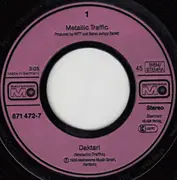 7inch Vinyl Single - Metallic Traffic - Daktari
