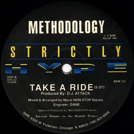 Methodology - Rockin To The Bass / Take A Ride