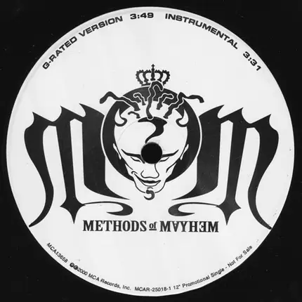 Methods Of Mayhem - Proposition Fuck You
