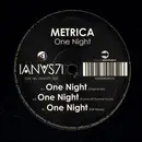 12inch Vinyl Single - Metrica - One Night - EP
