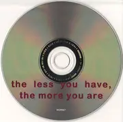 CD - Metrotone - The Less You Have, The More You Are