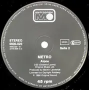12'' - Metro - America In My Head