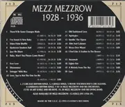 CD - Mezz Mezzrow - 1928-1936