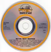 CD - Mezz Mezzrow - Milton 'Mezz' Mezzrow