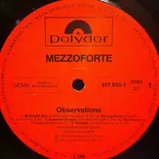 LP - Mezzoforte - Observations