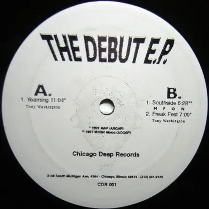 Mfon / Tony Washington - The Debut  E.P.