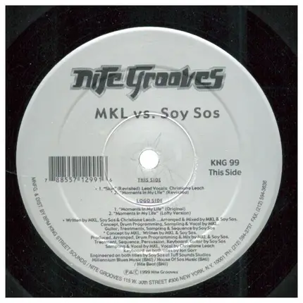 MKL vs. Soy Sos - Moments In My Life