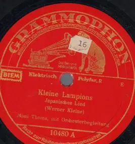 Mimi Thoma - Kleine Lampions / Vorbei