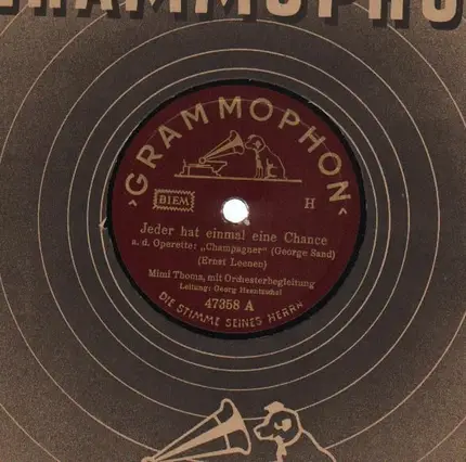 Mimi Thoma - Jeder hat einmal eine Chance/ Bobby