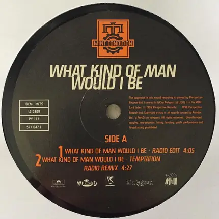 Mint Condition - what kind of man would i be