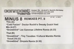 Minus 8 - Remixes Part 2