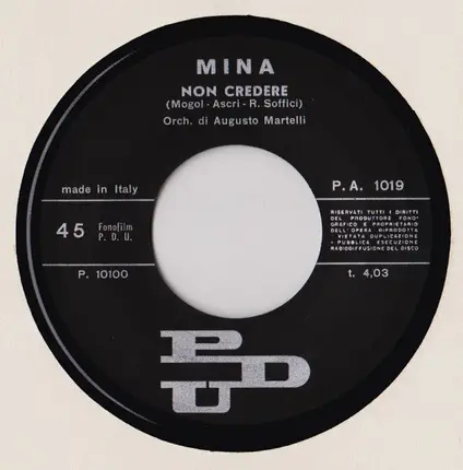 Mina - Non Credere