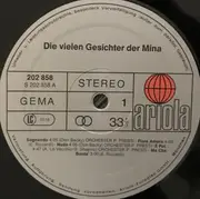 LP - Mina - Die Vielen Gesichter Der Mina