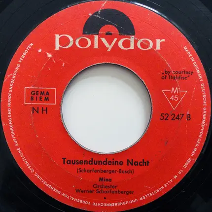 Mina - Fremdes Land / Tausendundeine Ncht