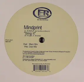 Mindprint - Sing It