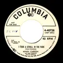 7inch Vinyl Single - Mindy Carson With Ray Conniff's Orchestra - I Took A Stroll In The Park