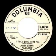 Mindy Carson With Ray Conniff's Orchestra - I Took A Stroll In The Park