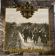 12inch Vinyl Single - Minenwerfer - Kriegserklärung - Gold w/ Black Marble, 180g, Gatefold, Ltd Ed.