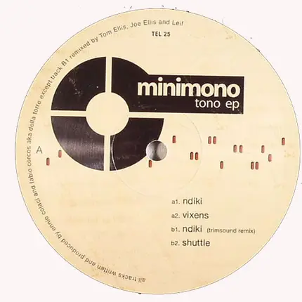 Minimono - Tono EP