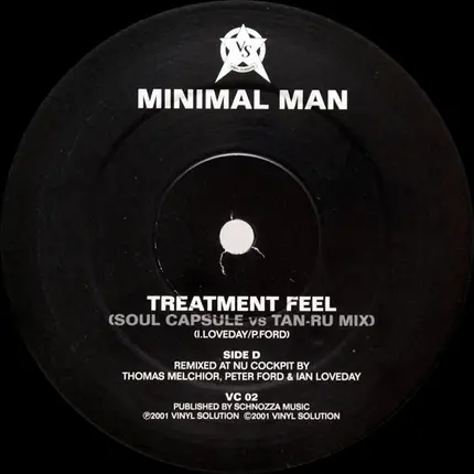 Minimal Man - Treatment Feel (Remixes)