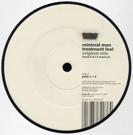 Minimal Man - Treatment Feel