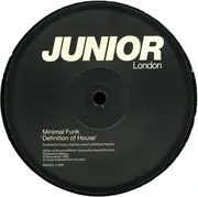 12inch Vinyl Single - Minimal Funk - Definition Of House