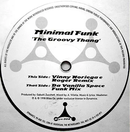 Minimal Funk - The Groovy Thang