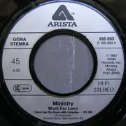 7inch Vinyl Single - Ministry - Work For Love