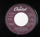 7inch Vinyl Single - Minnie Riperton - Lover And Friend