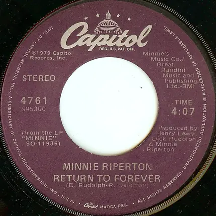 Minnie Riperton - Lover And Friend