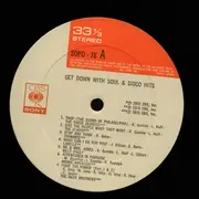 LP - Minnie Ripperton, Ramsey Lewis, Labelle a.o. - Get Down With Soul & Disco Hits Vol.2 - Insert