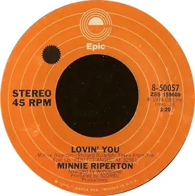 Minnie Riperton - Lovin' You / The Edge Of A Dream