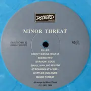 12inch Vinyl Single - Minor Threat - Minor Threat - Blue Marbled Vinyl, incl. Insert