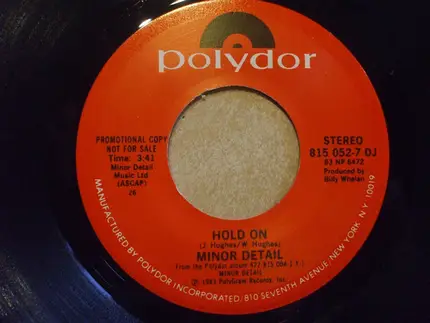 Minor Detail - Hold On