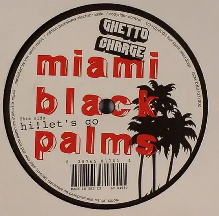 Miami Black Palms - Kiss me