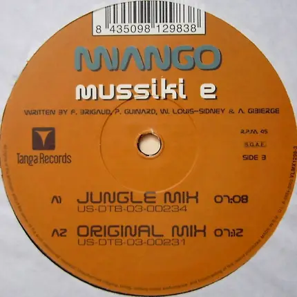 Miango - Mussiki E