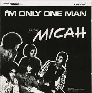 MICAH - I'M ONLY ONE MAN