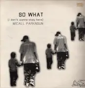 12inch Vinyl Single - Micall Parknsun - So What / I Don't Wanna Stay Here
