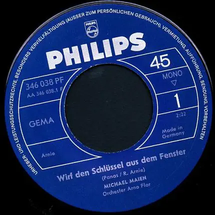 Michael Maien - Wirf Den Schlüssel Aus Dem Fenster