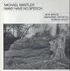 LP - Michael Mantler - Many Have No Speech - Signed by Tod Papageorge