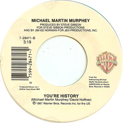 Michael Martin Murphey And Holly Dunn - A Face In The Crowd / You're History