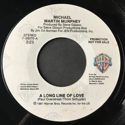 Michael Martin Murphey - A Long Line Of Love