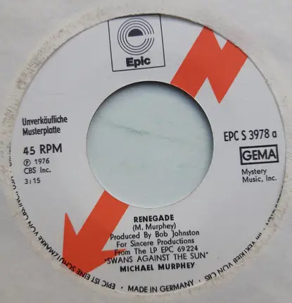 Michael Martin Murphey - Renegade