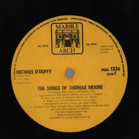 Michael O'Duffy - The Songs of Thomas Moore