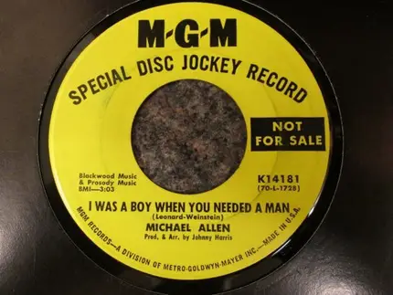 Michael Allen - It Doesn't Matter Anymore