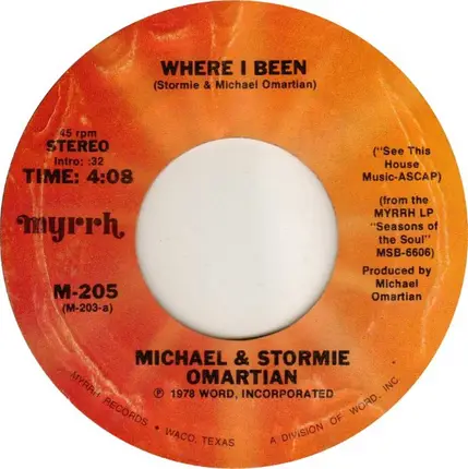 Michael And Stormie Omartian - Where I Been